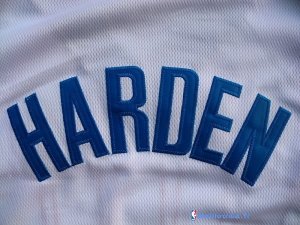 Maillot NBA Pas Cher Oklahoma City Thunder James Harden 13 Blanc