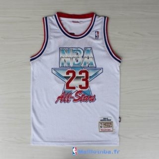 Maillot NBA Pas Cher All Star 1992 Michael Jordan 23 Blanc