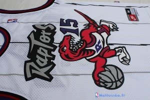 Maillot NBA Pas Cher Toronto Raptors Vince Carter 15 Retro Blanc