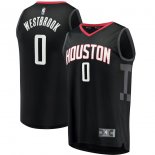 Houston Rockets Russell Westbrook Fanatics Branded Black Fast Break Replica Jersey - Statement Edition