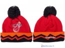 Tricoter un Bonnet NBA 2017 Miami Heat Rouge Orange