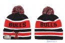Tricoter un Bonnet NBA Chicago Bulls 2016 Rouge Bande