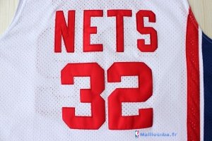 Maillot ABA Pas Cher Brooklyn Nets Erving 32 Blanc