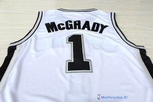 Maillot NBA Pas Cher San Antonio Spurs Tracy McGrady 1 Blanc
