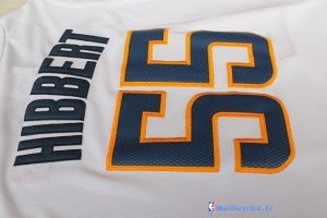 Maillot NBA Pas Cher Noël Indiana Pacers Hibbert 55 Blanc