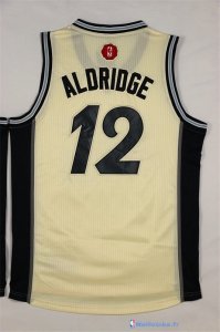 Maillot NBA Pas Cher Noël San Antonio Spurs Alorioge 12 Blanc