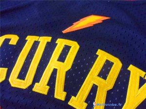 Maillot NBA Pas Cher Golden State Warriors Stephen Curry 30 Retro Noir