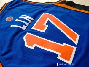 Maillot NBA Pas Cher New York Knicks Jeremy Lin 17 Bleu