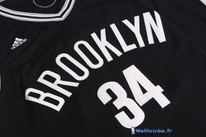 Maillot NBA Pas Cher Brooklyn Nets Paul Pierce 34 Noir