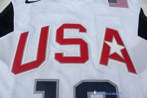 Maillot NBA Pas Cher USA 2008 Bryant 10 Blanc