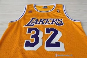 Maillot NBA Pas Cher Los Angeles Lakers Wesley Johnson 32 Jaune