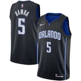 Orlando Magic Mohamed Bamba Nike Black 2019/2020 Swingman Jersey - Icon Edition