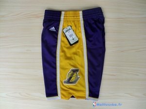 Pantalon NBA Pas Cher Los Angeles Lakers Pourpre 01