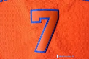 Maillot NBA Pas Cher New York Knicks Carmelo Anthony 7 Orange