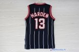 Maillot NBA Pas Cher Houston Rockets James Harden 13 Retro Bleu