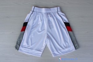 Pantalon NBA Pas Cher Portland Trail Blazers Retro Blanc