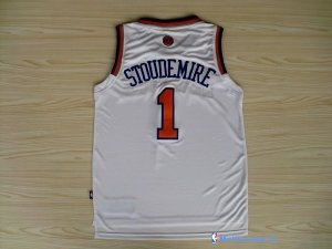 Maillot NBA Pas Cher New York Knicks Amar'e Stoudemire 1 Blanc