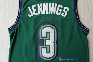 Maillot NBA Pas Cher Milwaukee Bucks Brandon Jennings 3 Vert