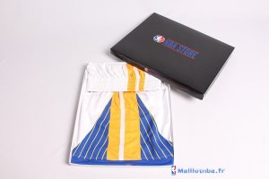 Pantalon NBA Pas Cher Golden State Warriors Blanc