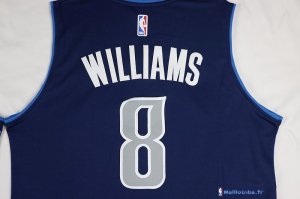 Maillot NBA Pas Cher Dallas Mavericks Deron Michael Williams 8 Bleu Profond