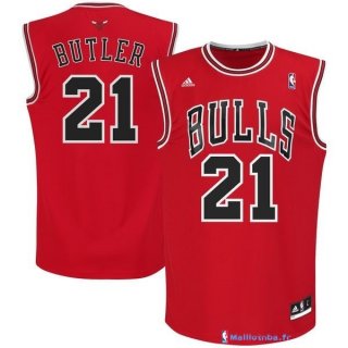 Maillot NBA Pas Cher Chicago Bulls Jimmy Butler 21 Rouge