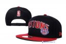 Bonnet NBA 2016 Detroit Pistons Noir