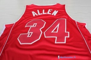Maillot NBA Pas Cher Noël Rouge Miami Heat Allen 34