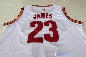 Maillot NBA Pas Cher Cleveland Cavaliers LeBron James 23 Blanc