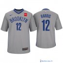 Maillot Manche Courte Brooklyn Nets Joe Harris 12Gris 2017/18