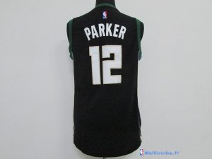 Maillot NBA Pas Cher Milwaukee Bucks Jabari Parker 12 Noir