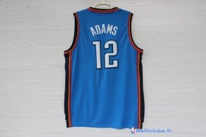 Maillot NBA Pas Cher Oklahoma City Thunder Steven Adams 12 Bleu