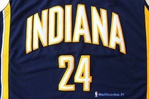 Maillot NBA Pas Cher Indiana Pacers Paul George 24 Bleu