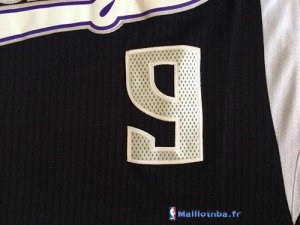 Maillot NBA Pas Cher Sacramento Kings Rajon Rondo 9 Noir