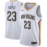 New Orleans Pelicans Anthony Davis Nike White Swingman Jersey - Association Edition