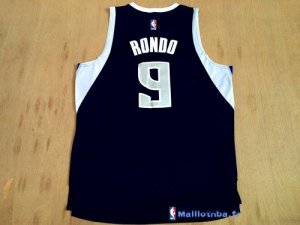 Maillot NBA Pas Cher Sacramento Kings Rajon Rondo 9 Noir