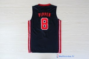 Maillot NBA Pas Cher USA 1992 Pippen 8 Noir