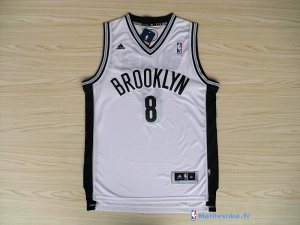 Maillot NBA Pas Cher Brooklyn Nets Deron Michael Williams 8 Blanc