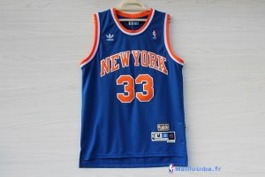 Maillot NBA Pas Cher New York Knicks Patrick Ewing 33 Bleu
