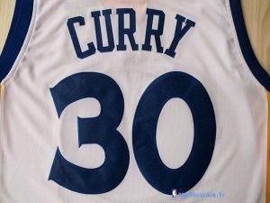 Maillot NBA Pas Cher Golden State Warriors Stephen Curry 30 Blanc