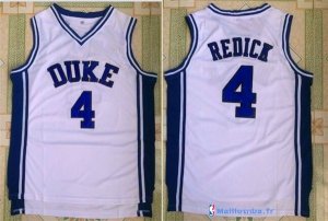 Maillot NCAA Pas Cher Duke J.J.Rougeick 4 Blanc