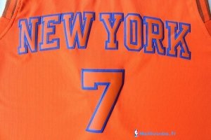 Maillot NBA Pas Cher New York Knicks Carmelo Anthony 7 Orange