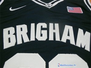 Maillot NCAA Pas Cher Brigham Jimmer Fredette 32 Noir