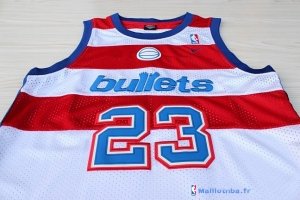 Maillot NBA Pas Cher Washington Wizards Michael Jordan 23 Retro Blanc