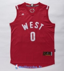 Maillot NBA Pas Cher All Star 2016 Russell Westbrook 0 Rouge