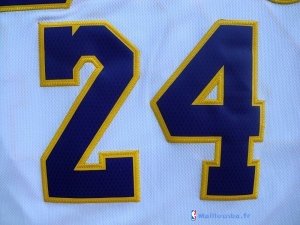 Maillot NBA Pas Cher Los Angeles Lakers Kobe Bryant 24 Blanc