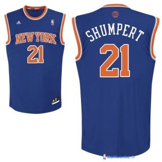 Maillot NBA Pas Cher New York Knicks Iman Shumpert 21 Bleu