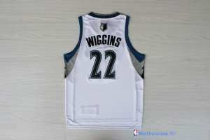 Maillot NBA Pas Cher Minnesota Timberwolves Andrew Wiggins 22 Blanc