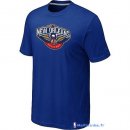 T-Shirt NBA Pas Cher New Orleans Pelicans Bleu Profond