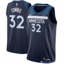 Maillot NBA Pas Cher Minnesota Timberwolves Karl Anthony Towns 32 Marine 2017/18