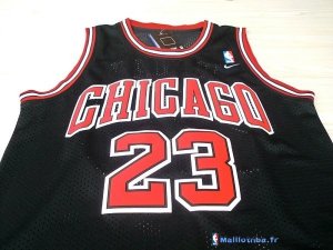 Maillot NBA Pas Cher Chicago Bulls Michael Jordan 23 Noir